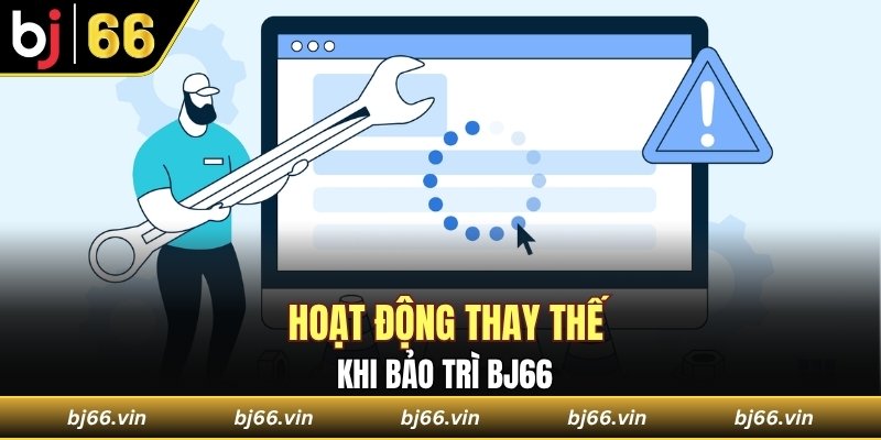 Hoạt động thay thế khi bảo trì Bj66